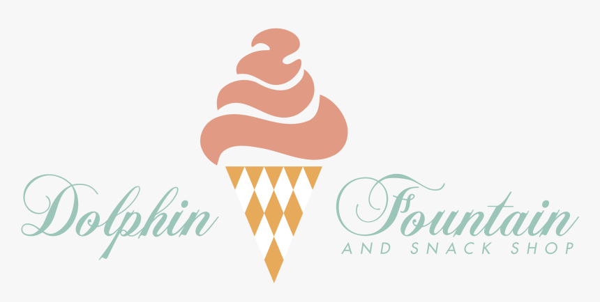 Dolphin Fountain Logo Png Transparent - Cupcake, Png Download, Free Download