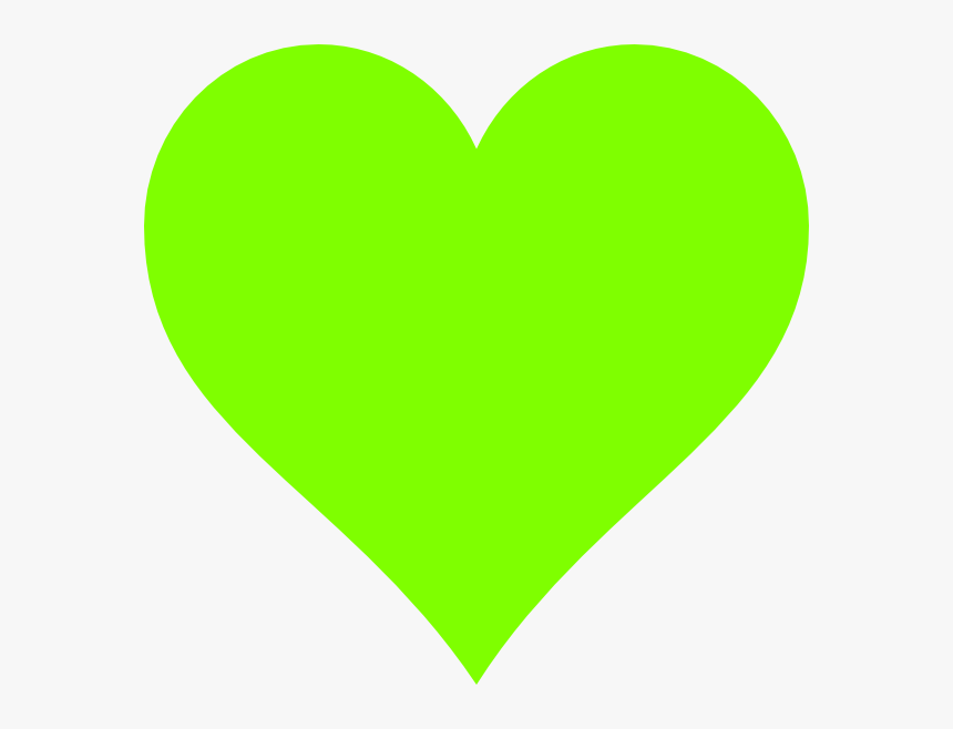 Transparent Green Heart Png - Big Green Love Heart, Png Download, Free Download