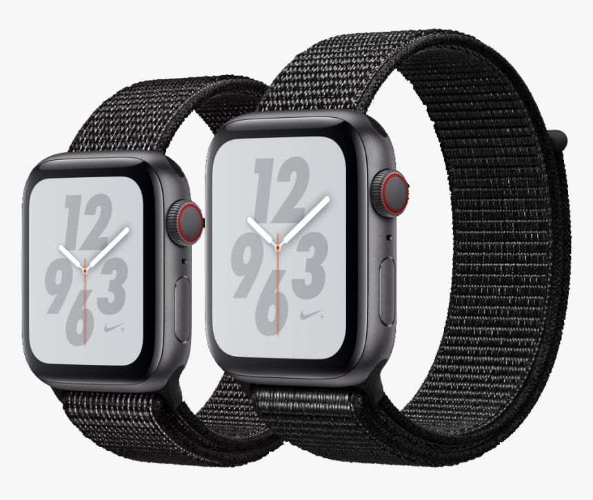 Product Image - Black Nike Apple Watch Series 4, HD Png Download, Free Download