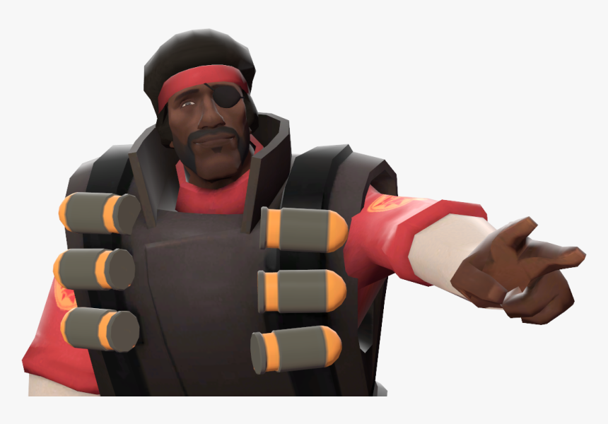 Demoman With The Demoman"s Fro Tf2, HD Png Download, Free Download