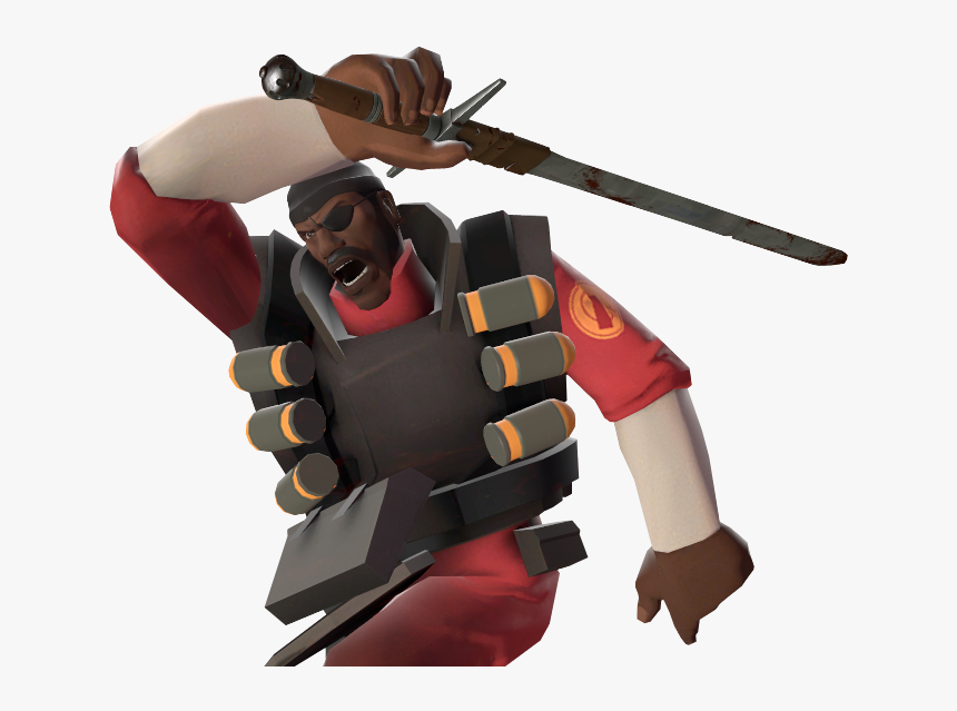 The Demoman"s Taunt Kill Position - Demoman Screaming Tf2, HD Png Download, Free Download