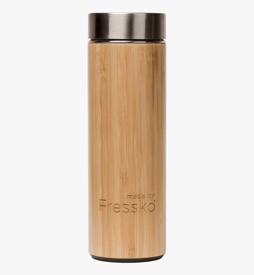 Water Bottle Made Of Bamboo, HD Png Download, Free Download