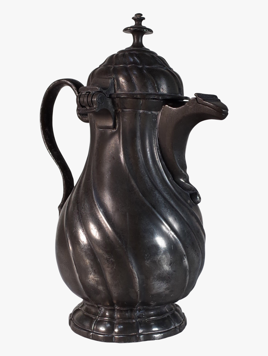 Pewter Coffee Pot - Teapot, HD Png Download, Free Download