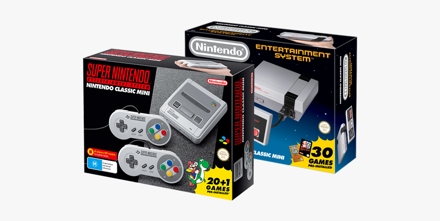 Nintendo Nes Mini Png - Super Nintendo Classic Mini, Transparent Png, Free Download
