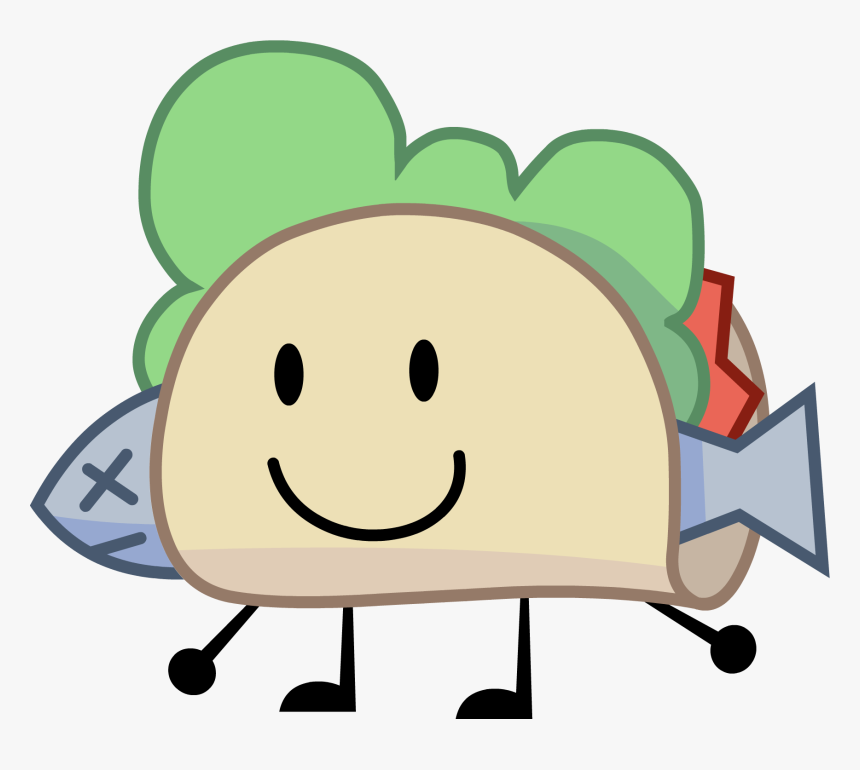 Battle For Dream Island Wiki - Battle For Dream Island Taco, HD Png Download, Free Download