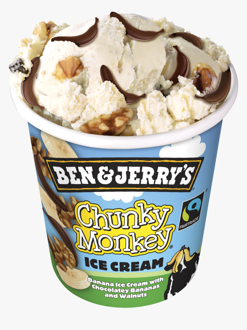 Ben And Jerry's Chunky Monkey, HD Png Download, Free Download