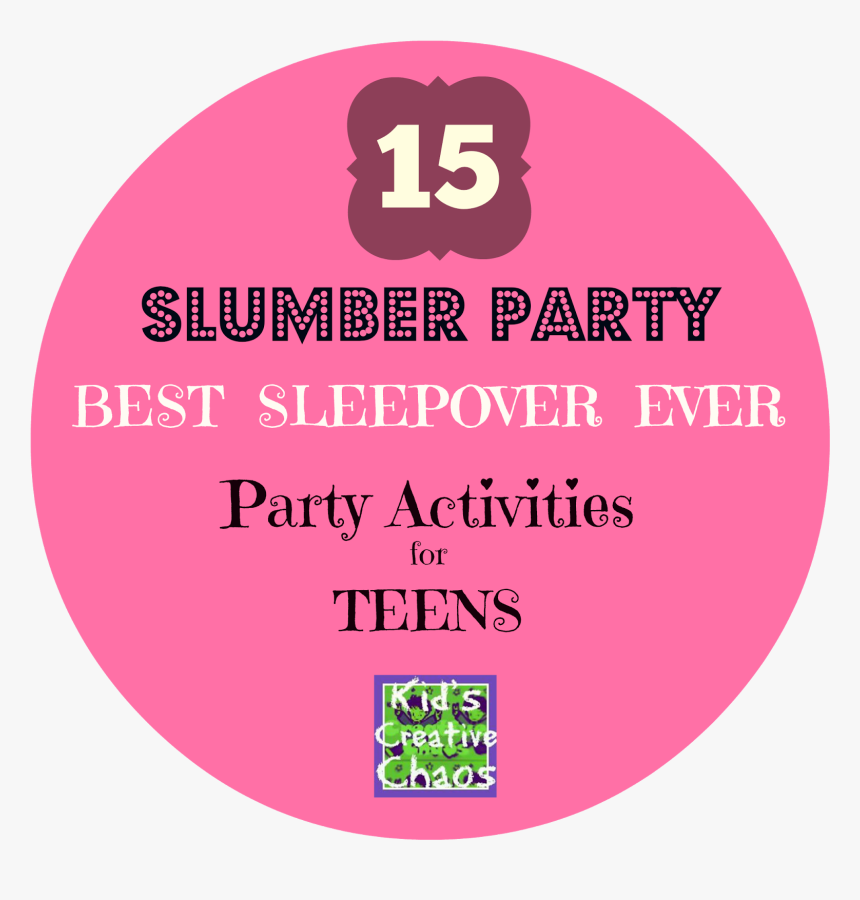 Teen Sleepover Party Games, HD Png Download, Free Download
