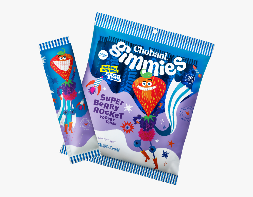 Chobani Gimmies Super Berry Rocket Gimmies, HD Png Download, Free Download