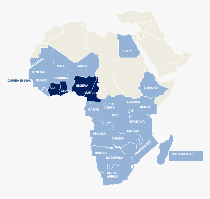 Transparent Nigeria Map Png - Atlas, Png Download, Free Download