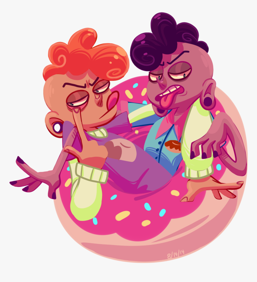 Png Tumblr Transparent Donut - Lars X Steven Fanart, Png Download, Free Download