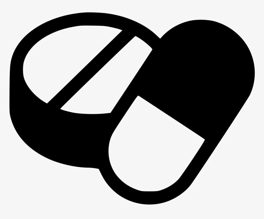 Medical Pill Round Flat - Icon Svg Pill, HD Png Download, Free Download