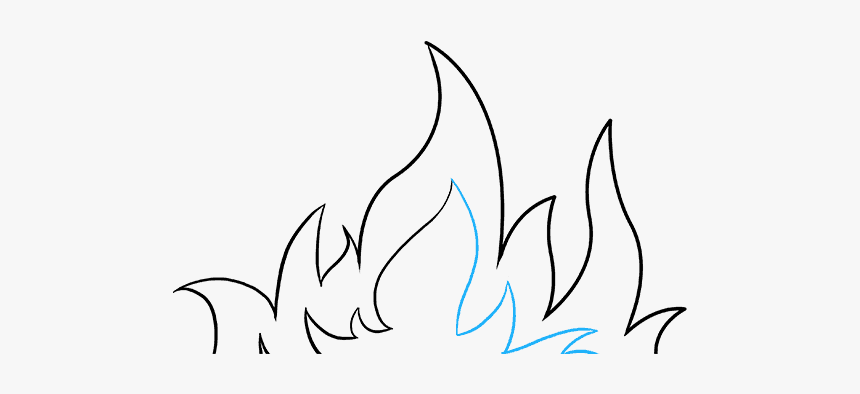 How To Draw Flames And Smoke, HD Png Download, Free Download