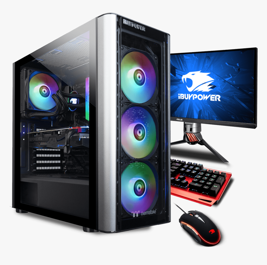 Gaming Pc Transparent Background, HD Png Download, Free Download