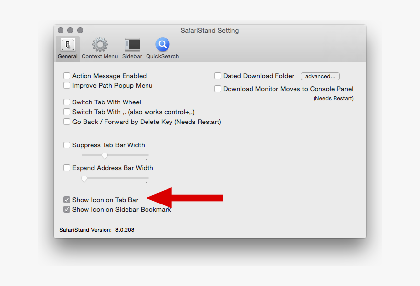 Safari Stand Settings - Make Google Chrome Look Like Safari, HD Png Download, Free Download