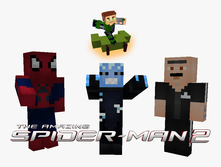 Amazing Spider Man 2 Skin Minecraft, HD Png Download, Free Download