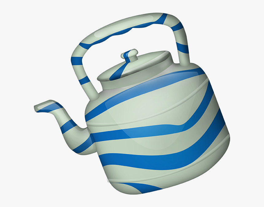 O%e2%80%99ple%cc%81rou Grebert Emojis Digital Work - Teapot, HD Png Download, Free Download