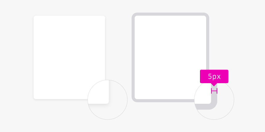 Visual Examples Of Border Radius And Highlight - Parallel, HD Png Download, Free Download