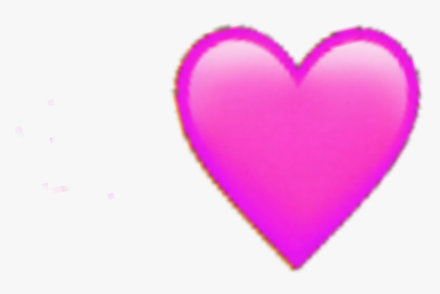 Pink Heart Emoji Iphone Sticker Random Remixit 💕 Png - Heart, Transparent Png, Free Download