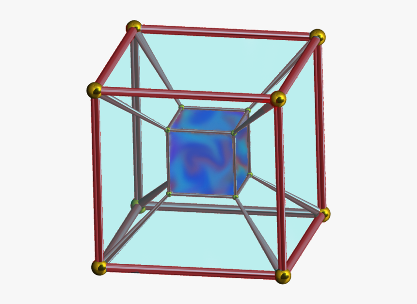 The Tesseract - 4 Dimensional Sphere, HD Png Download, Free Download