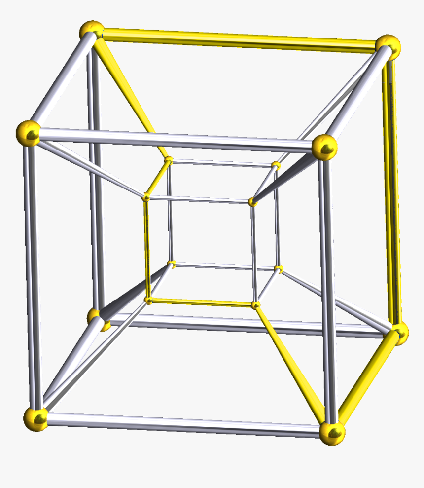 Skew Octagon In Tesseract - 4d Objects, HD Png Download, Free Download