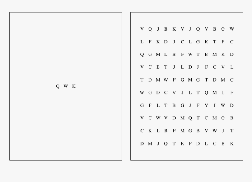 Paper And Pencil Memory Scanning Test, HD Png Download, Free Download