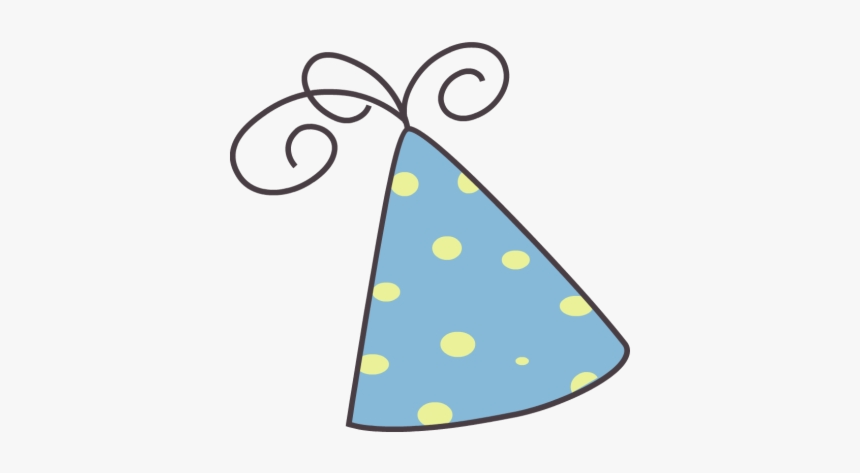 Party Hat Blue Clipart Free Transparent Png - Polka Dot, Png Download, Free Download