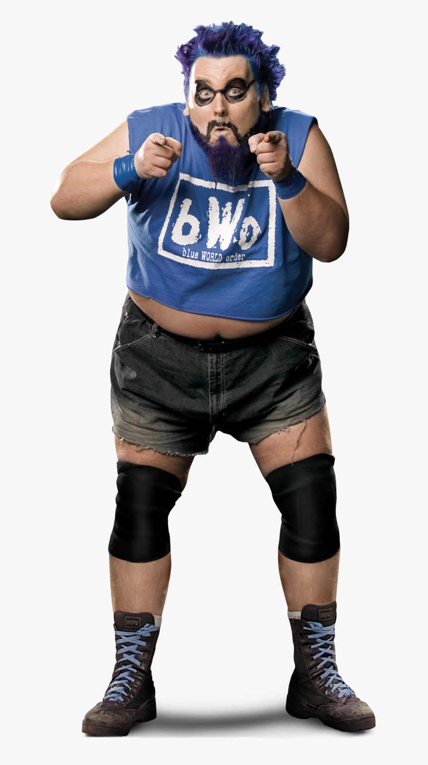 Breezango Png -brian Heffron - Blue Meanie Wrestler, Transparent Png, Free Download