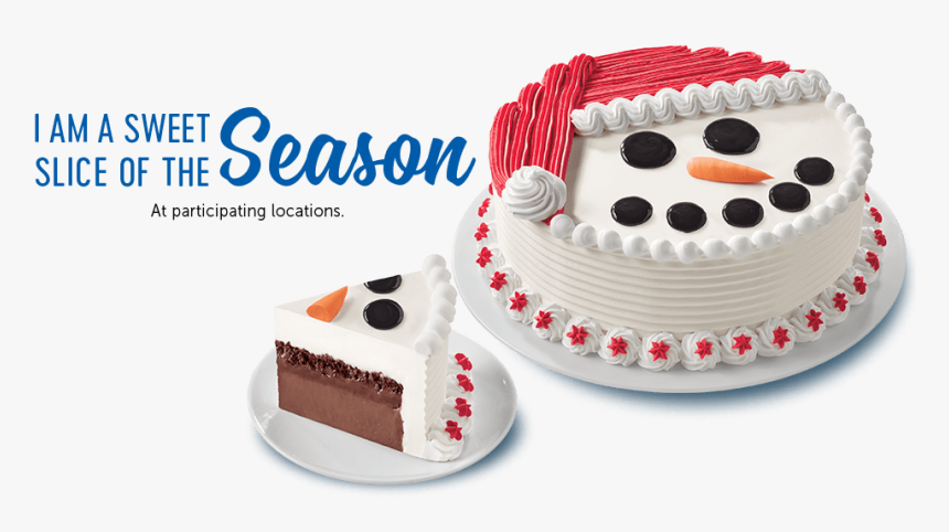 Christmas Dairy Queen Cakes, HD Png Download, Free Download