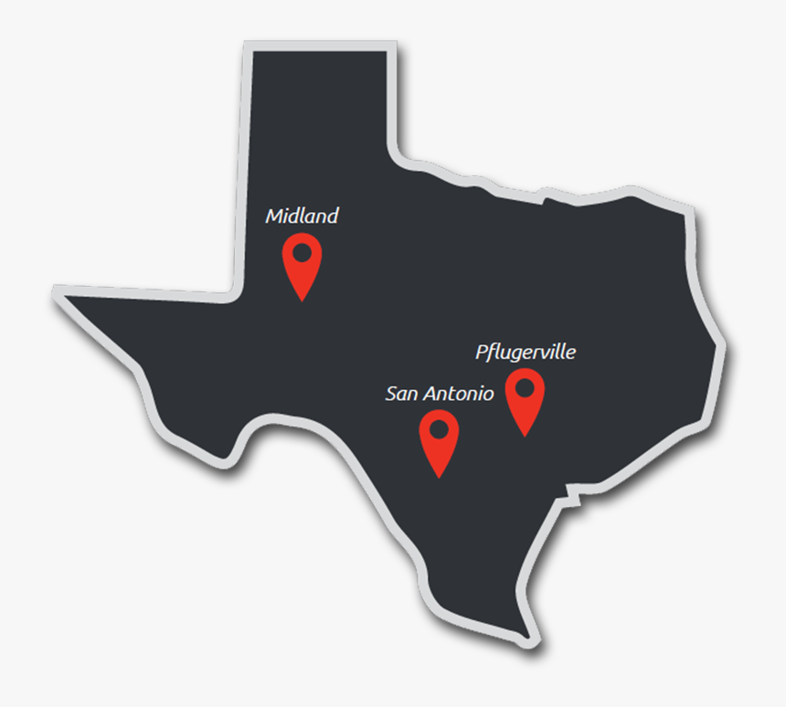 Texas - Map, HD Png Download, Free Download