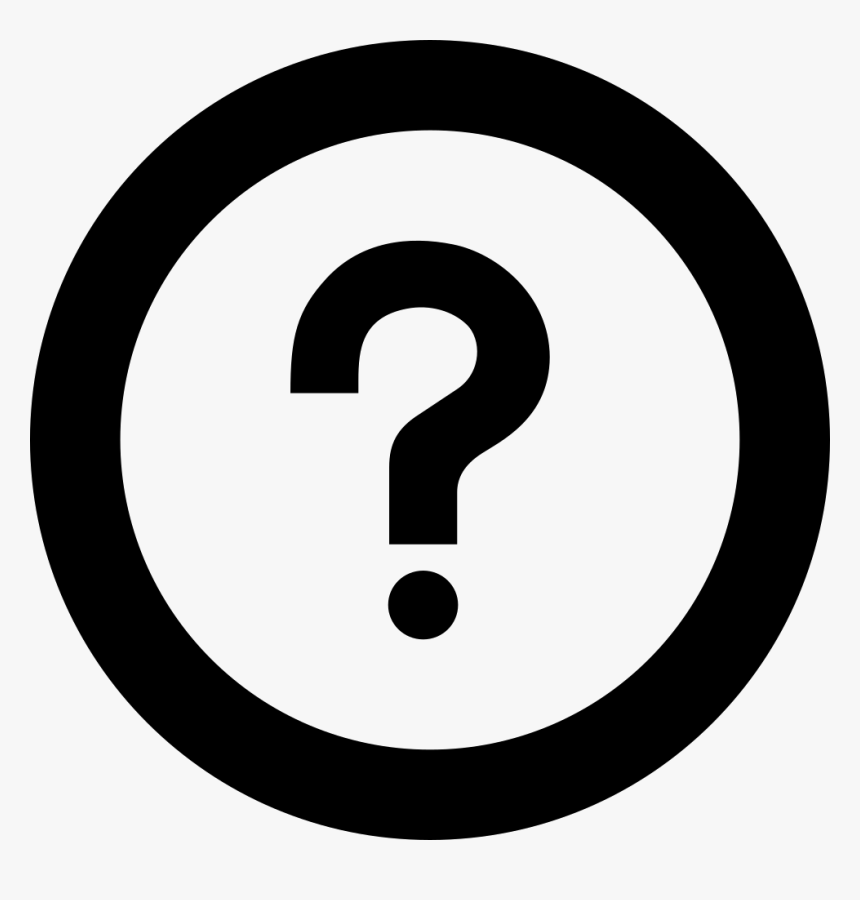 Transparent Doubt - Question Mark Circle Png, Png Download, Free Download