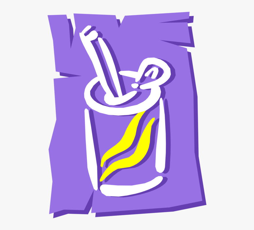Vector Illustration Of Soda Pop Soft Drink Refreshment, HD Png Download, Free Download