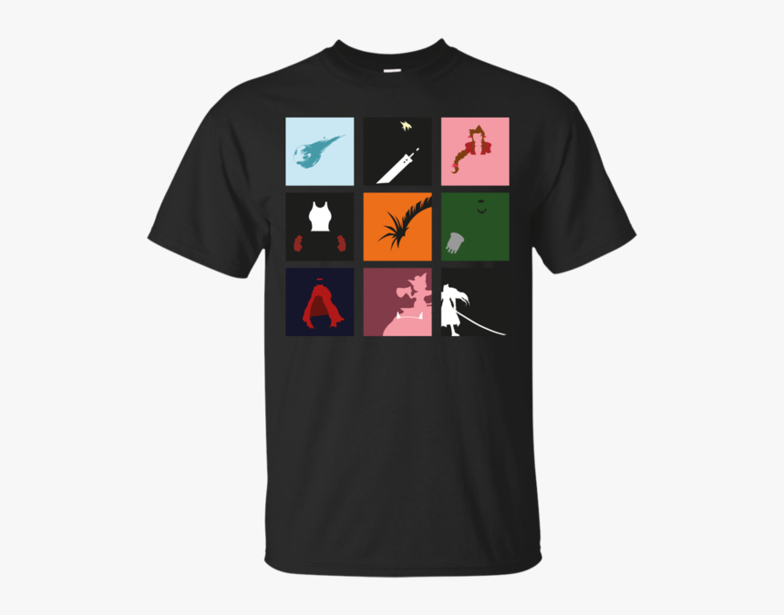 Minimalist Final Fantasy 7 Multishirt T Shirt & Hoodie - Hard Rock Winterfell, HD Png Download, Free Download