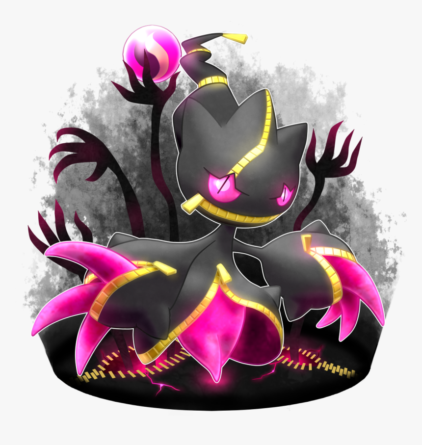 Pokémon X And Y Pokémon Ultra Sun And Ultra Moon Pokémon - Pokemon Mega Banette, HD Png Download, Free Download