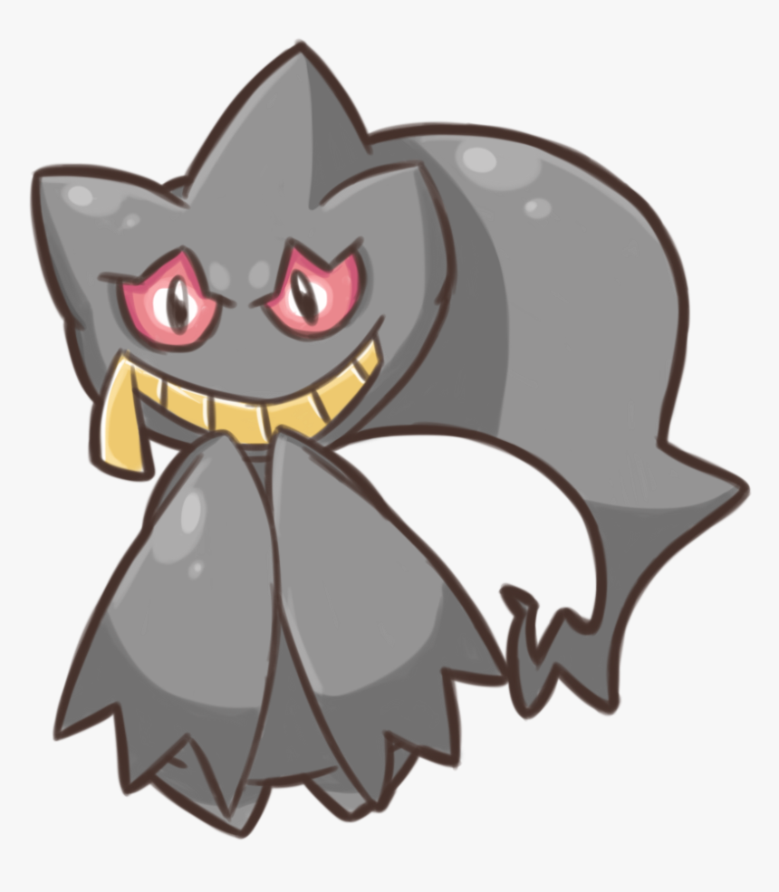 A Quick Banette Cause I Just Felt Like Drawing One - Cartoon, HD Png Download, Free Download