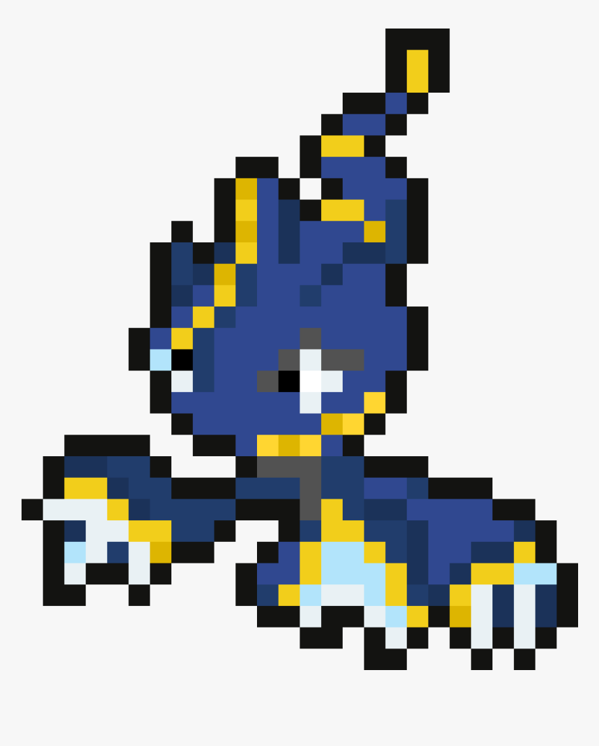 Shiny Mega Pokemon Pixel Art, HD Png Download, Free Download