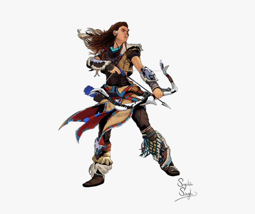 Horizon Zero Dawn Aloy Bow, HD Png Download, Free Download