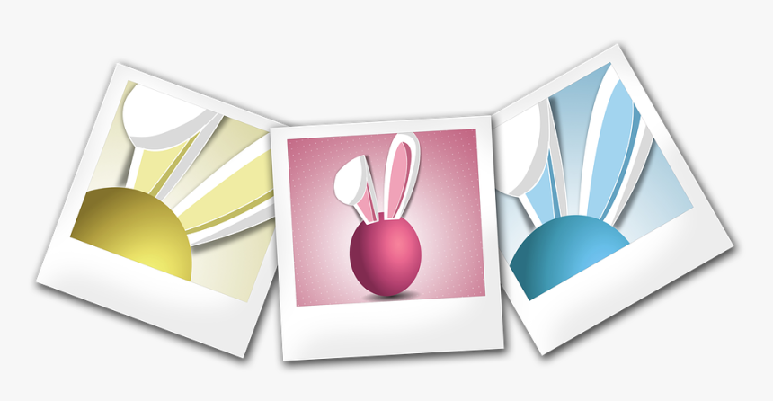 Easter Polaroid Picture Memory, HD Png Download, Free Download
