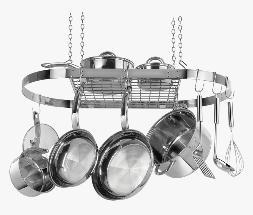 Hanging Pot Rack, HD Png Download, Free Download