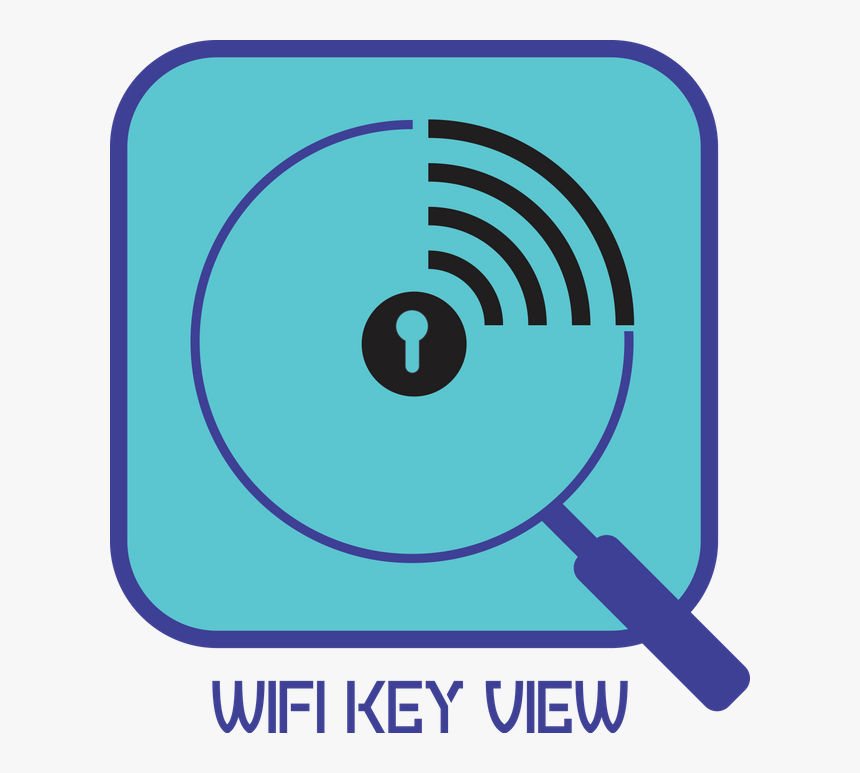 Wifi Png Logo -wifi Key Logo - Circle, Transparent Png, Free Download