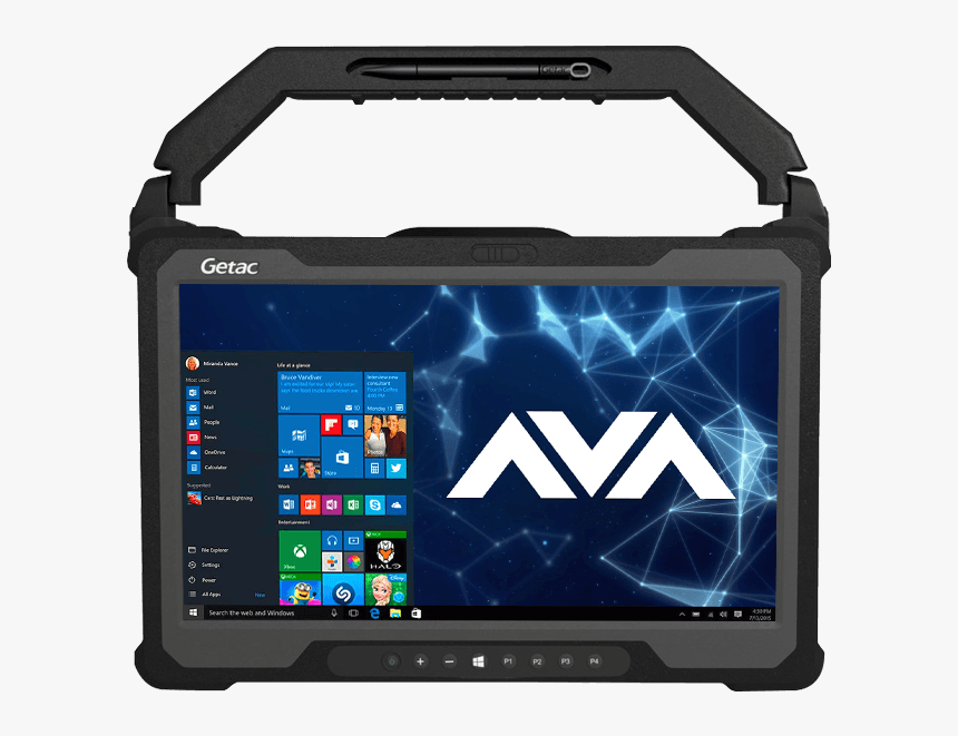 Getac A140 Rugged Tablet - Gigabyte Aero 15 Classic Xa U75amp, HD Png Download, Free Download