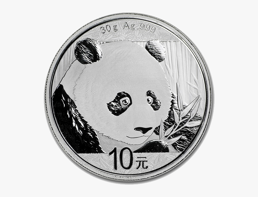 Chinese 30 Gram Silver Panda, HD Png Download, Free Download