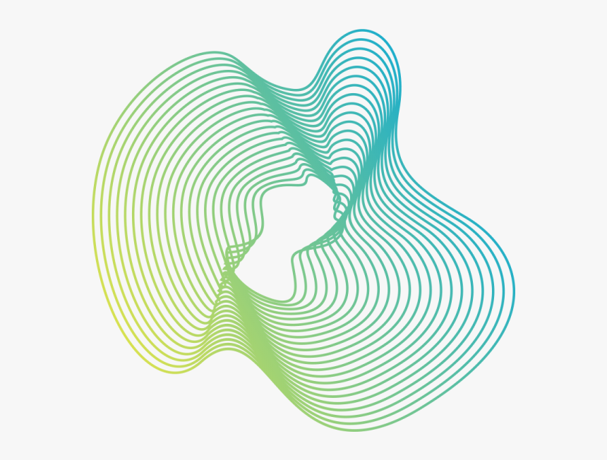 Abstract Wave Lines - Graphic Design, HD Png Download, Free Download