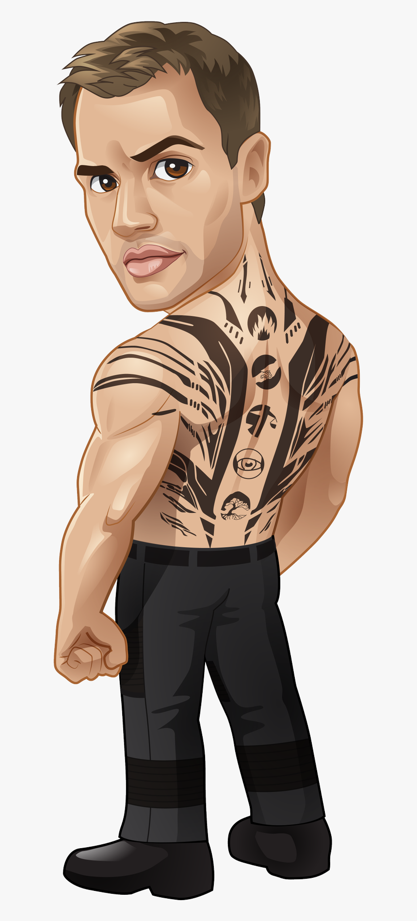 Thedivergentseries On Twitter - Theo James Divergent Doll, HD Png Download, Free Download