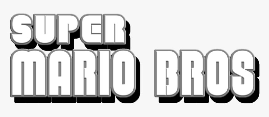 Super Smash Bros - Super Mario Bros Logo, HD Png Download, Free Download