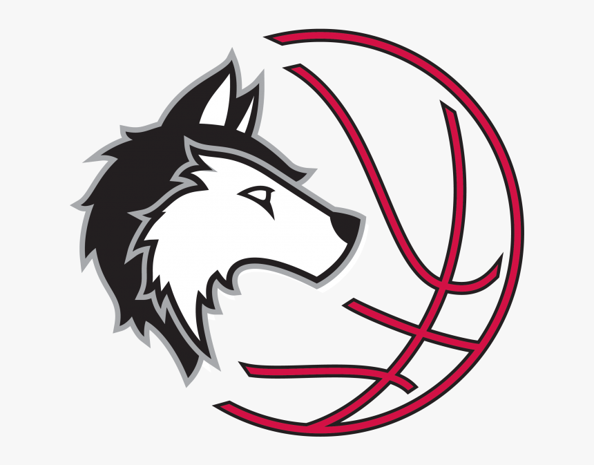 Basketball Png Images -red Ball - Red And Black Wolf Logo, Transparent Png, Free Download