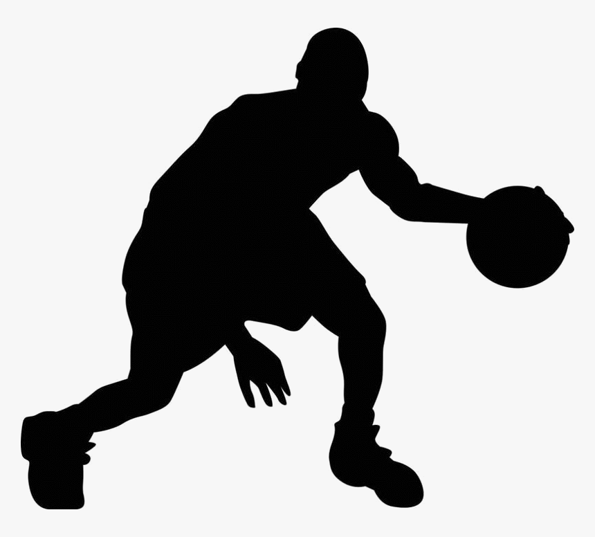 Jack Armstrong Or Leo Rautins - Basketball Player Silhouette Clipart, HD Png Download, Free Download