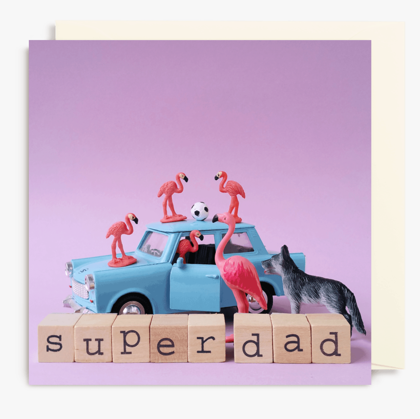 Super Dad Card - Pickup Truck, HD Png Download, Free Download