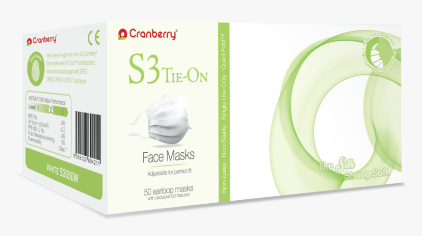 Cranberry S3 C2 Face Mask, HD Png Download, Free Download