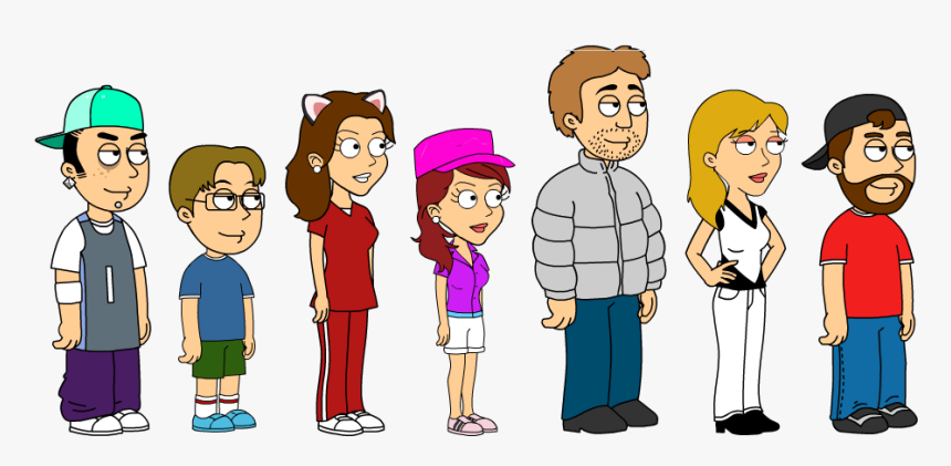 Transparent Goanimate Characters Png - Cartoon, Png Download, Free Download