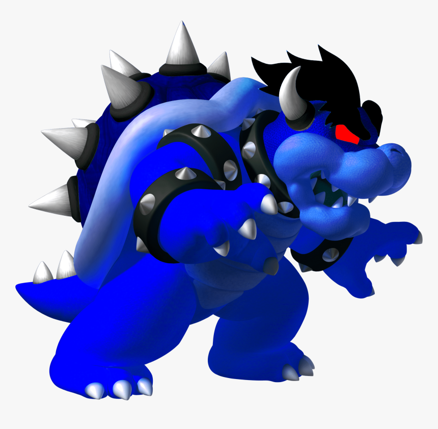 Goanimate Characters Png -dark Bowser Goanimate V2 - Bowser Mario, Transparent Png, Free Download